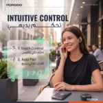 Porodo Soundtec WAVA Wireless Earbuds with Instant Auto Pairing