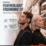 Porodo Soundtec Zephra True Wireless Earbuds with Digital Display