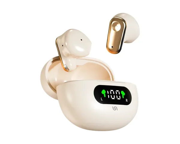 Porodo Soundtec Zephra True Wireless Earbuds with Digital Display
