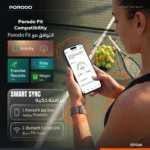 Porodo TrackFit Evo Smart Health Tracking Band with Adjustable & Durable Strap