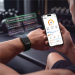 Porodo TrackFit Neo Smart Health Tracking Band with Comprehensive Health Monitoring - Black