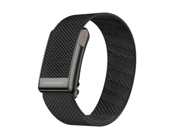Porodo TrackFit Neo Smart Health Tracking Band with Comprehensive Health Monitoring - Black