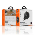 Porodo Viktor 18W USB-A Wall Charger with EU Standard Plug Type