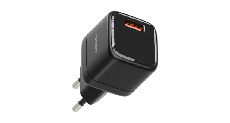 Porodo Viktor 18W USB-A Wall Charger with EU Standard Plug Type