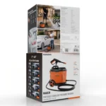 Porodo Wagen Portable Cordless Pressure Washer with Adjustable Spray Control - Orange