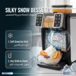 Powerology Alaska 2-in-1 Ice & Snow Maker - Black