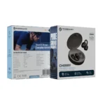 Powerology Cherry Open-Ear Wireless Earphones - Black
