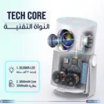 Powerology Elyra Portable Smart Projector – White