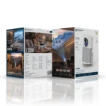 Powerology Elyra Portable Smart Projector – White