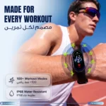 Powerology Evox AMOLED Smart Band - Black