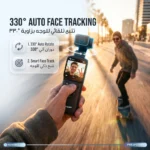Powerology Lenso Pocket-Sized Gimbal Camera - Black