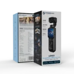 Powerology Lenso Pocket-Sized Gimbal Camera - Black
