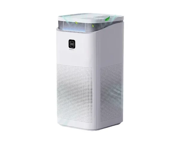 Powerology Mira Elite Smart Air Purifier With PM2.5 Air Quality Sensor - White