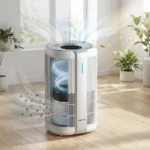 Powerology Mira Smart Air Purifier with PM2.5 Air Quality Sensor - White