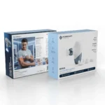 Powerology Mova Compact Massage Gun – White / Blue