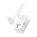 Powerology Solution 30W gaN Universal Multi-Port Charger – White