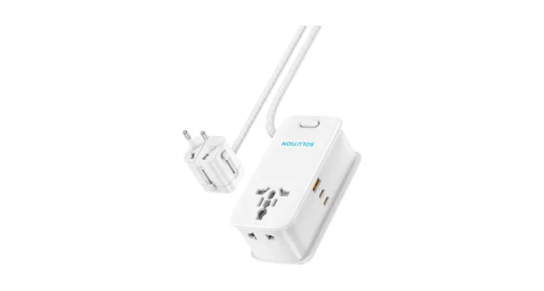 Powerology Solution 30W gaN Universal Multi-Port Charger – White