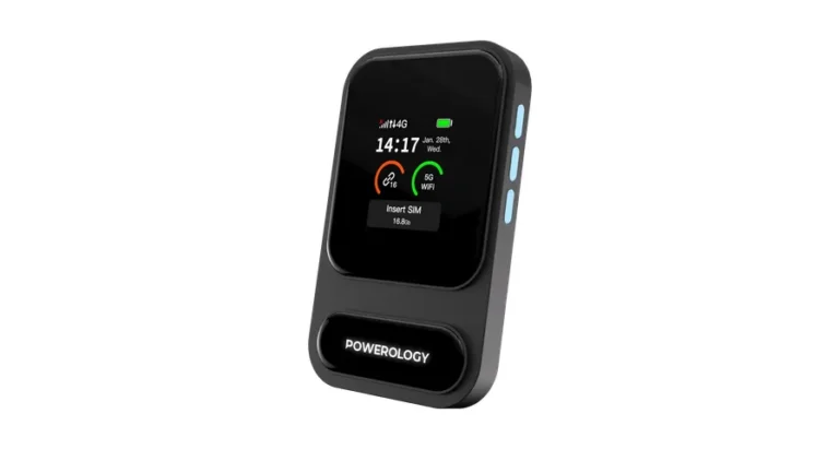Powerology Starno Portable 4G LTE Mobile Hotspot - Black