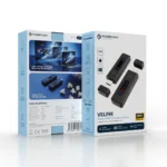 Powerology VELINK Wireless HDMI Transmitter & Receiver - Black