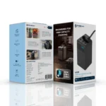Powerology Vigor 50000mAh Multi-Port Power Bank - Black